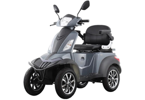 Scootmobiel met vier wielen - 50 km actieradius