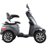 Scootmobiel met vier wielen - 50 km actieradius
