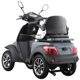 Scootmobiel met vier wielen - 50 km actieradius