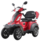 Scootmobiel met vier wielen - 50 km actieradius