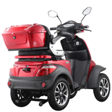 Scootmobiel met vier wielen - 50 km actieradius