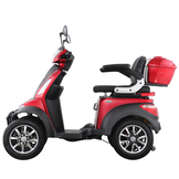 Scootmobiel met vier wielen - 50 km actieradius