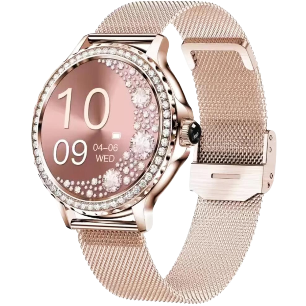 Vospo dames smartwatch bellen via bluetooth 8 dagen batterijduur