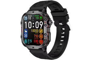 Smartwatch - 140 sport modes - 10 dagen batterijduur