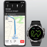 Vospo heren smartwatch - bellen via bluetooth - ingebouwde GPS