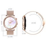 Vospo smartwatch dames - 6 dagen batterijduur - bellen via bluetooth