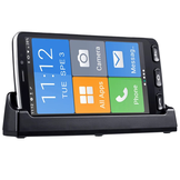 Vospo senioren smartphone - SOS knop - grote letters en grote knoppen