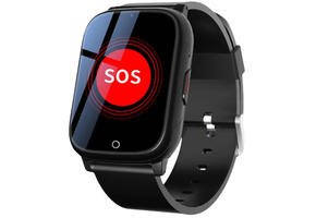 Senioren smartwatch met SOS knop en valdetectie - 4 dagen batterijduur