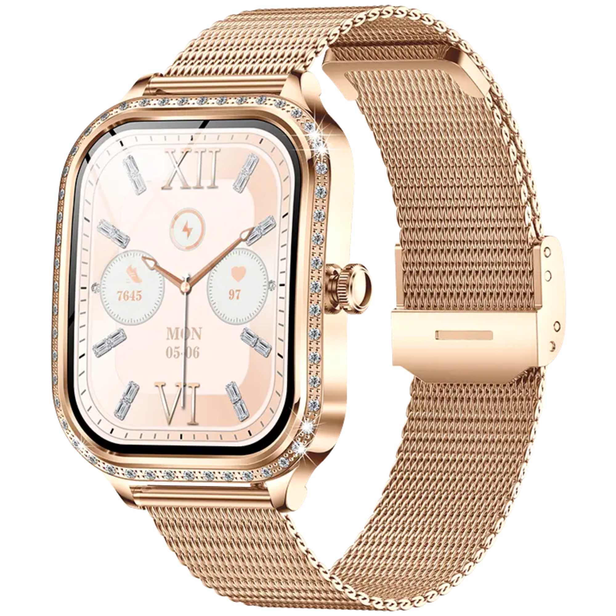 Vospo smartwatch voor dames - 300+ achtergronden - bellen via bluetooth