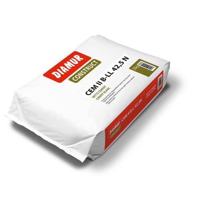 Diamur Witte cement CEM II/B-LL 42.5N 25 kg