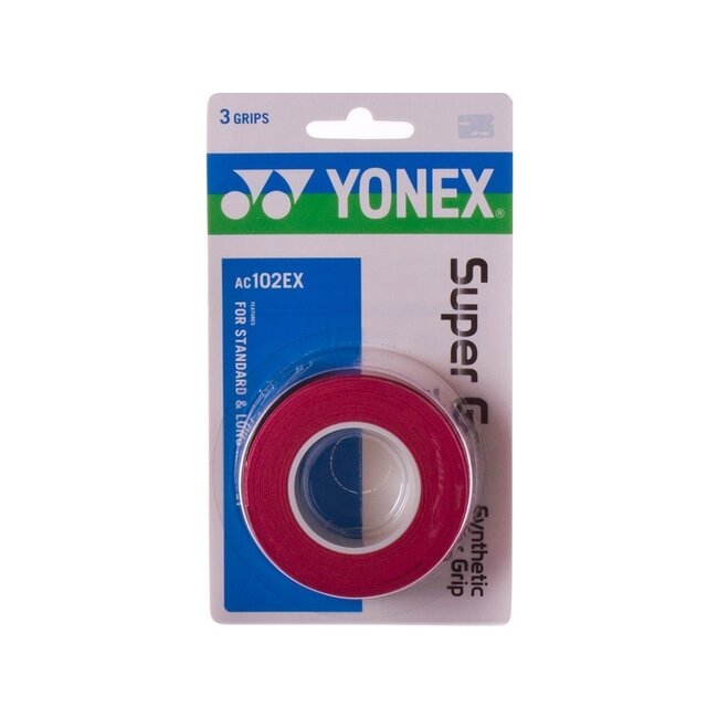 Yonex Wet Super Grap 3 Pack Overgrip AC102EX
