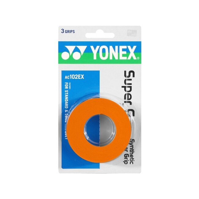 Yonex Wet Super Grap 3 Pack Overgrip AC102EX