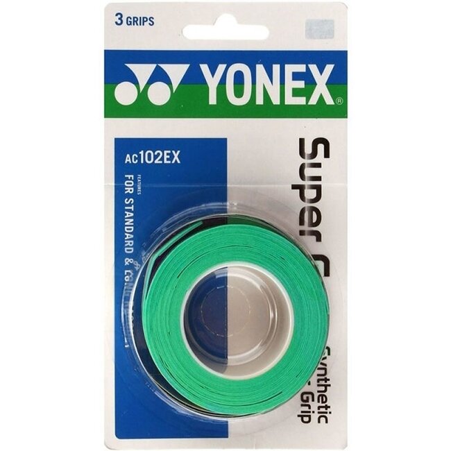 Yonex Wet Super Grap 3 Pack Overgrip AC102EX
