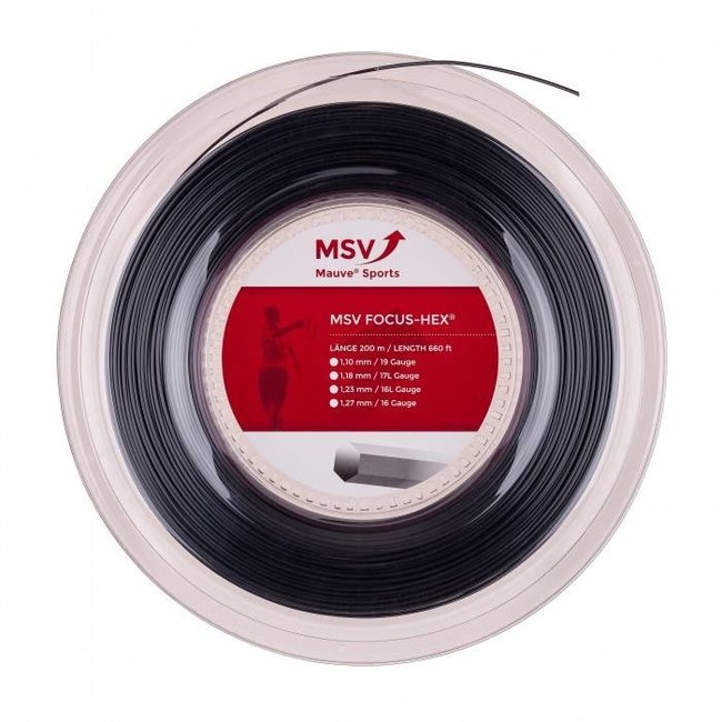 MSV Focus Hex 1.23 Set 12M Tennissnaar