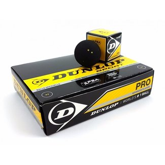 Dunlop Dunlop Pro Squashbal 2 Gele Stippen x12