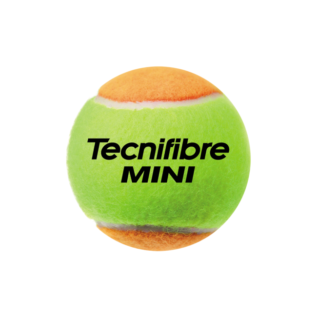 Tecnifibre Mini Stage 2 Oranje Tennisbal 3 stuks