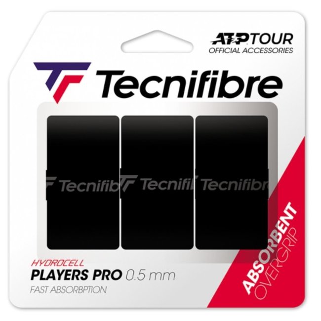 Tecnifibre Players Pro Overgrip Zwart