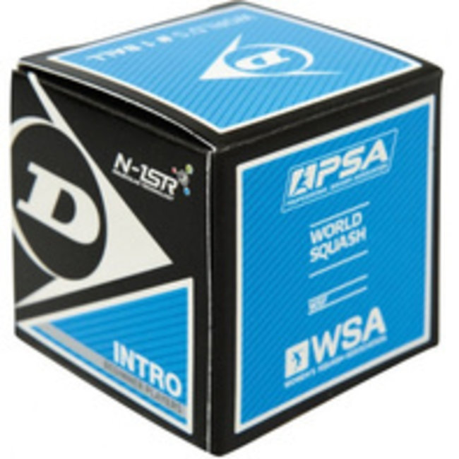 Dunlop Intro Squashbal  Blauw x3