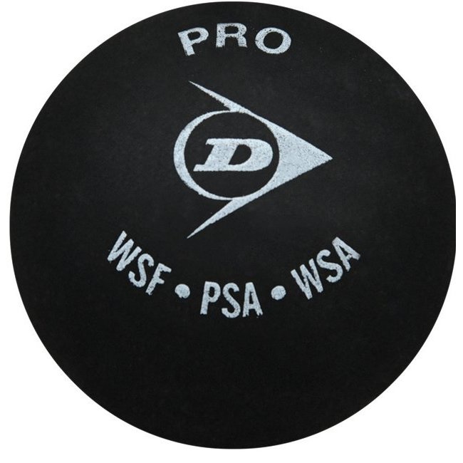Dunlop Pro Squashbal 2 Gele Stippen x3