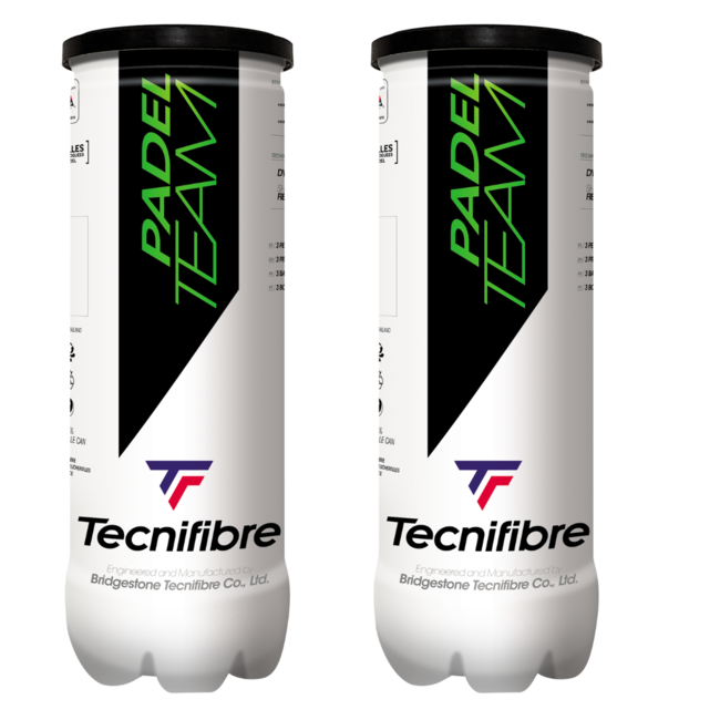 Tecnifibre Team Padelballen 2x3