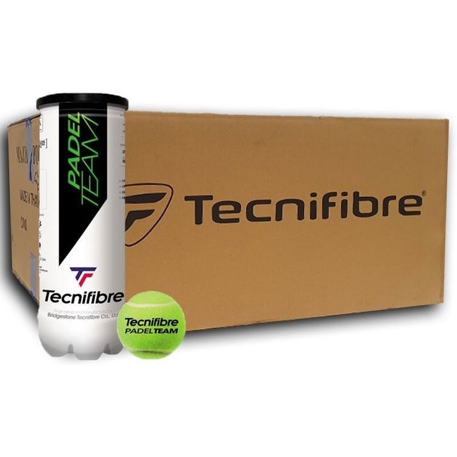 Tecnifibre Team Padelballen doos (24x3 Tins)