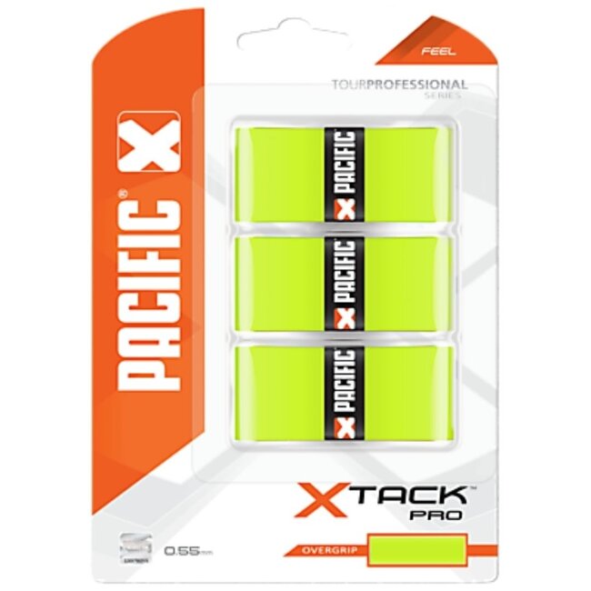 Pacific X Tack Pro Overgrip Duo Pack Lime