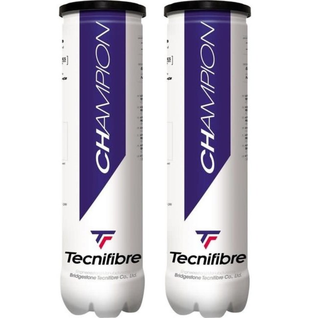 Tecnifibre Champion 2x4 Tin Tennisbal