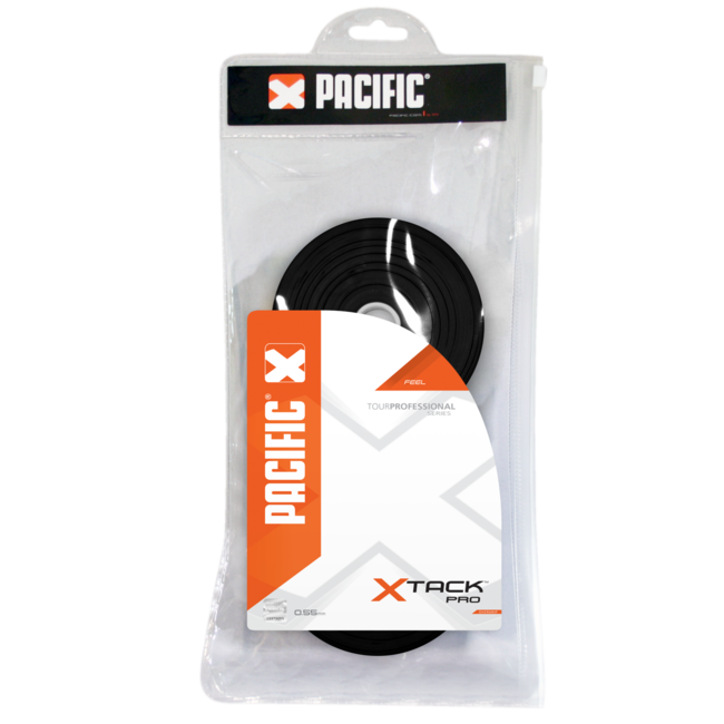 Pacific X Tack Pro Overgrip 30 Stuks Zwart
