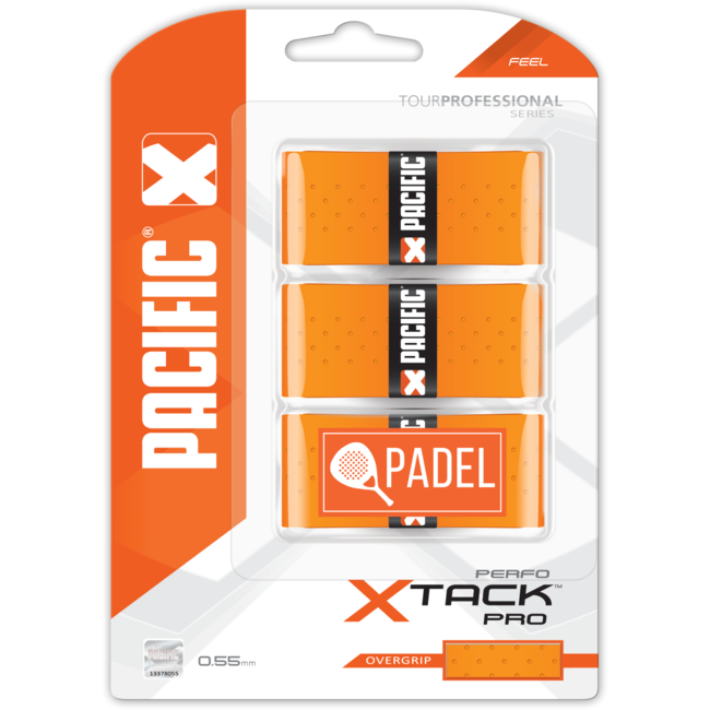 Pacific X Tack Pro Perfo Padel 3 Stuks