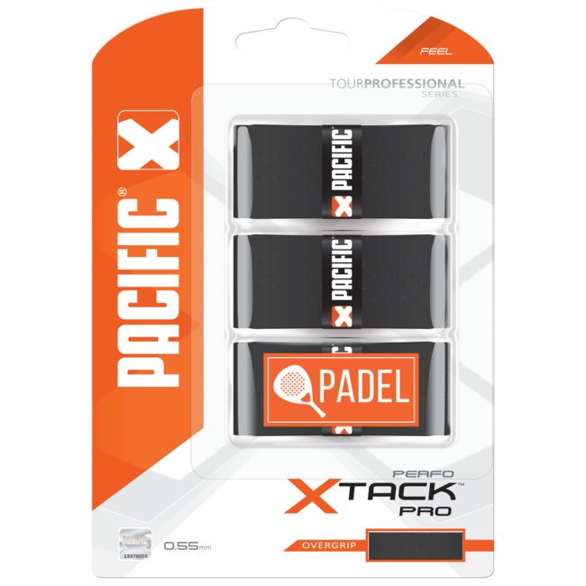 Pacific X Tack Pro Perfo Padel 3 Stuks