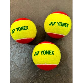 Yonex Yonex Stage 3 Rood/Geel Tennisbal 3 Stuks