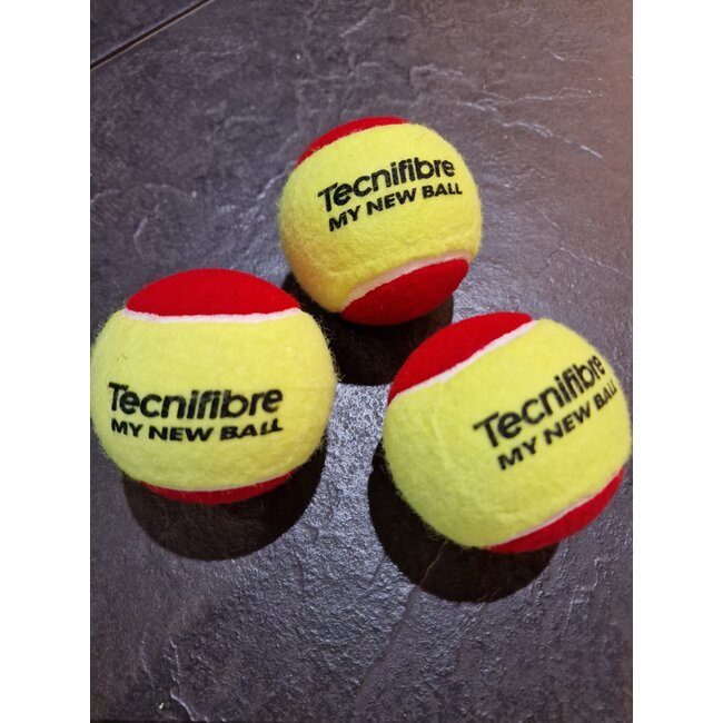Tecnifibre My New Ball Stage 3 Rood Tennisbal