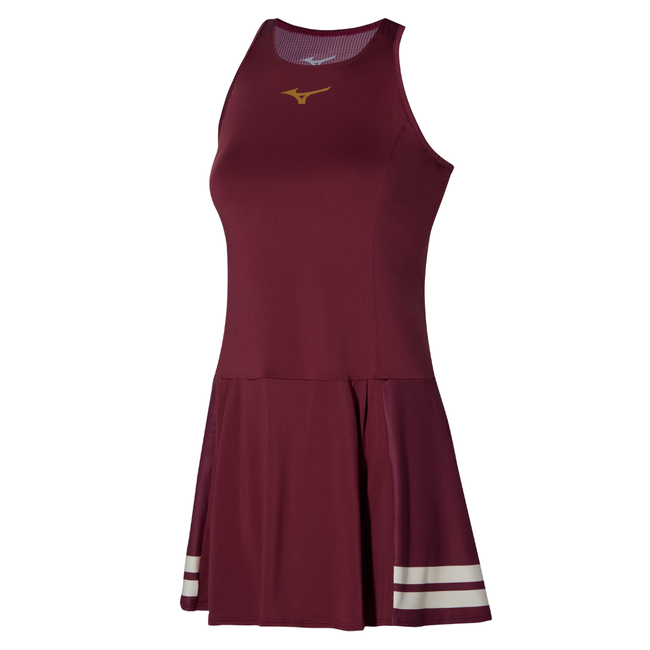 Mizuno Jurk Bordeaux Rood Dames