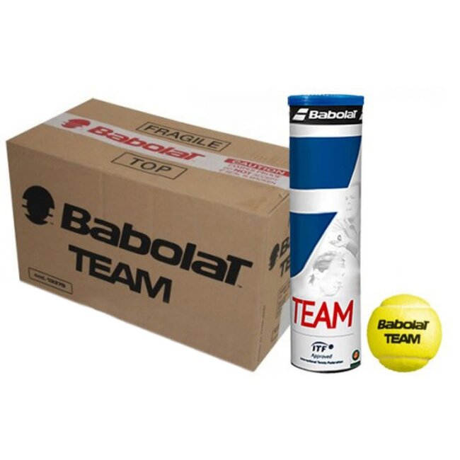 Babolat Team Doos 18x4 Tennisbal