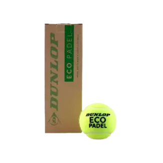 Dunlop Dunlop Eco 3 Tin Padelballen