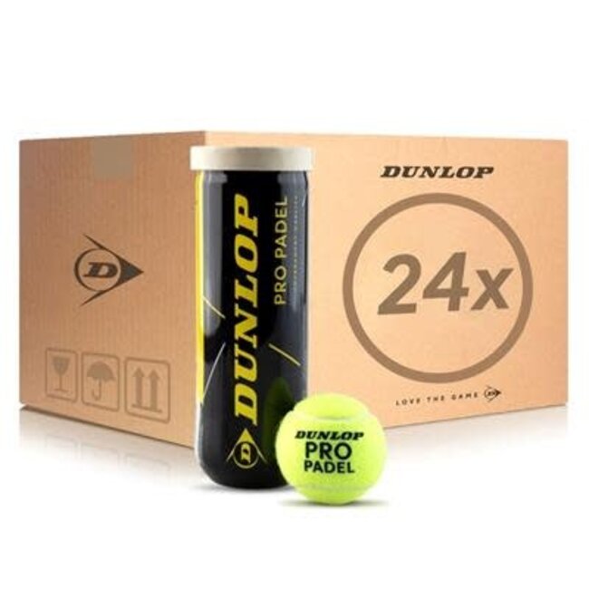 Dunlop Pro Padelballen Doos 24x3