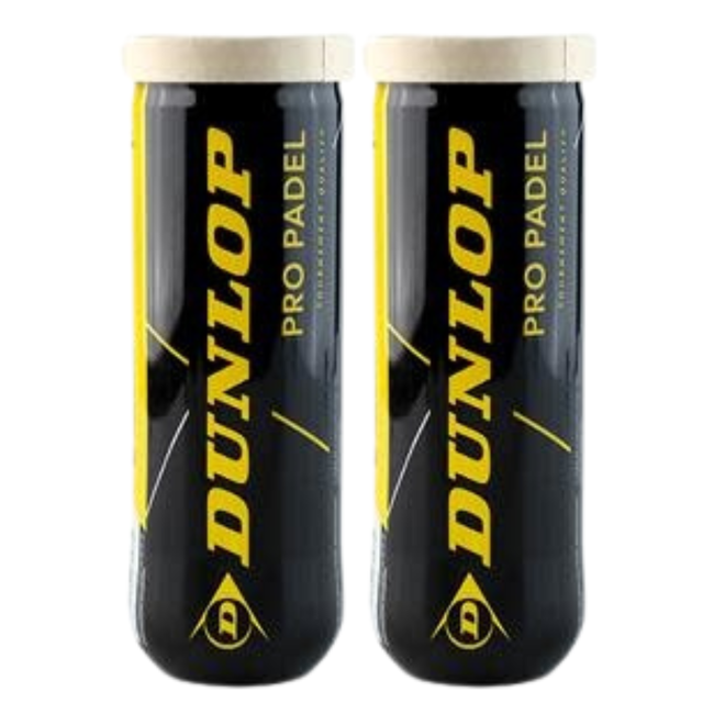 Dunlop Pro Padel 2x3 Padelballen