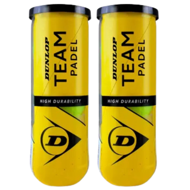 Dunlop Team Padel 2x3 Tin Padelbal