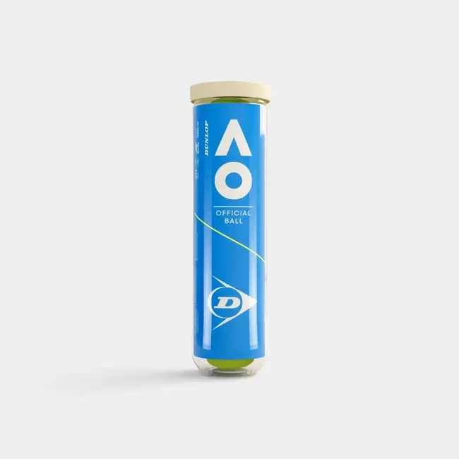 Dunlop Australian Open 4 Tin Tennisbal