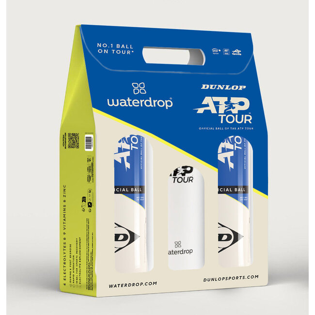 Dunlop ATP Tour 2x4  Waterdrop Giftpack