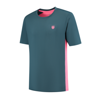 K-Swiss K-Swiss Hypercourt Mix Melange Crew T-shirt Heren