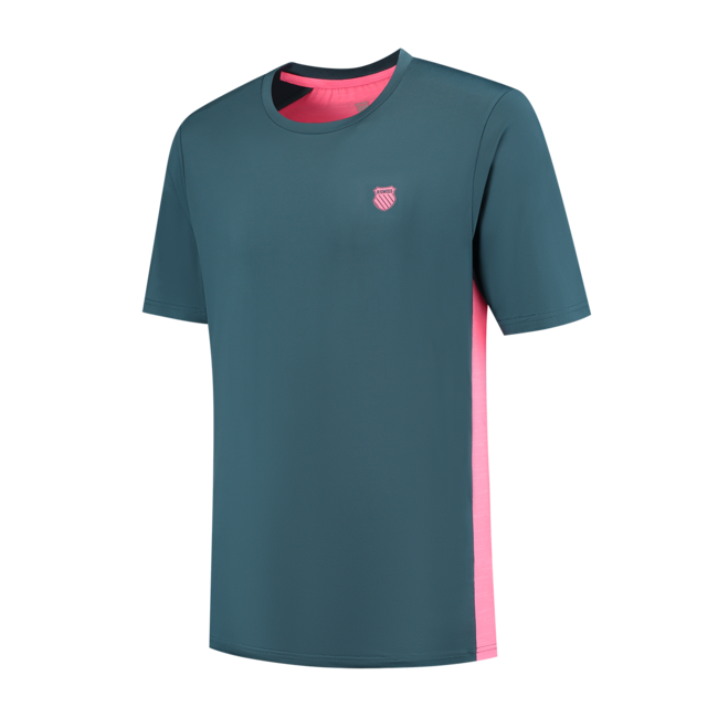 K-Swiss Hypercourt Mix Melange Crew T-shirt Heren