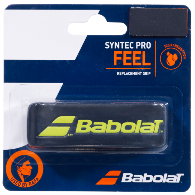 Babolat Syntec Pro Feel Basisgrip Zwart/Geel