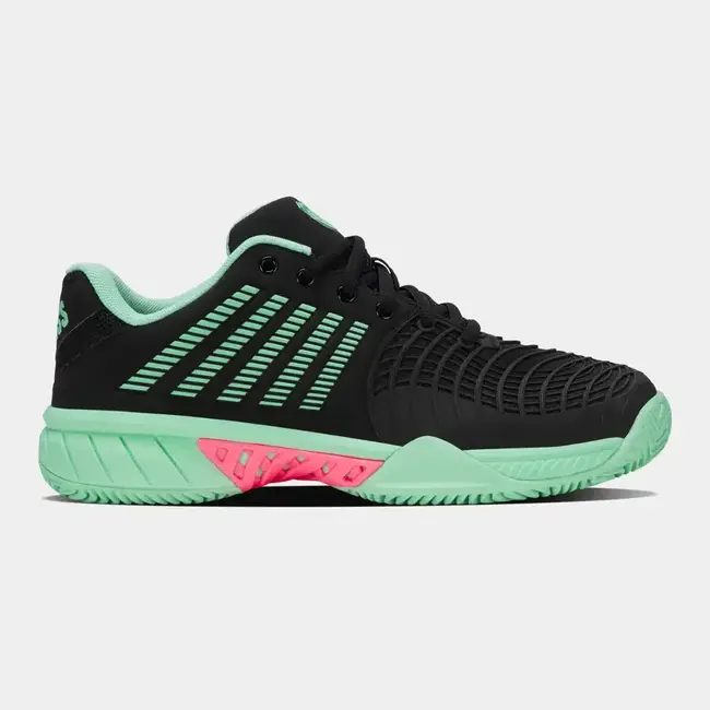 K-Swiss Express Light 3 Clay Dames Tennisschoen Zwart