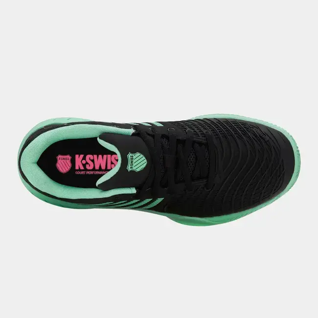 K-Swiss Express Light 3 Clay Dames Tennisschoen Zwart