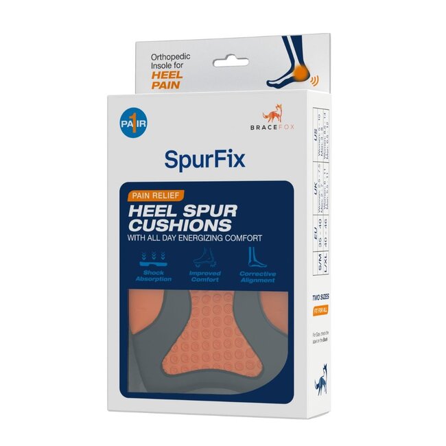 Bracefox Hielspoor Inlegzool ‘Spurfix’ – Gelzooltje