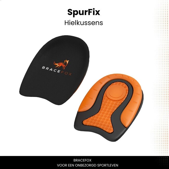 Bracefox Hielspoor Inlegzool ‘Spurfix’ – Gelzooltje
