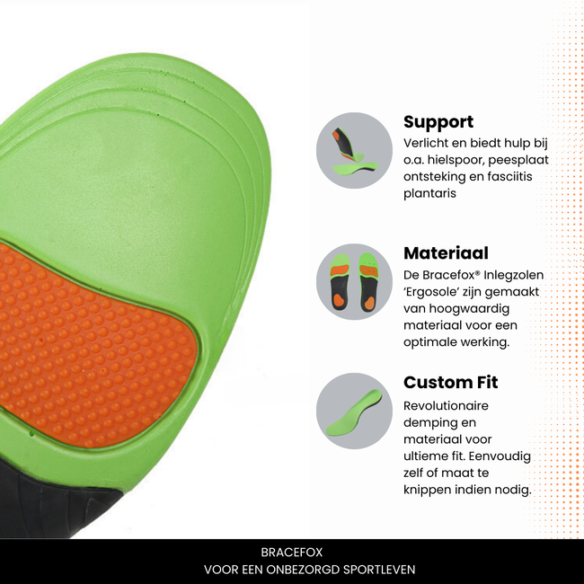 Bracefox Hielspoor Zooltjes ‘ErgoSole