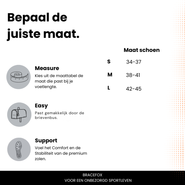 Bracefox Premium Sport inlegzolen ‘EnduSole’