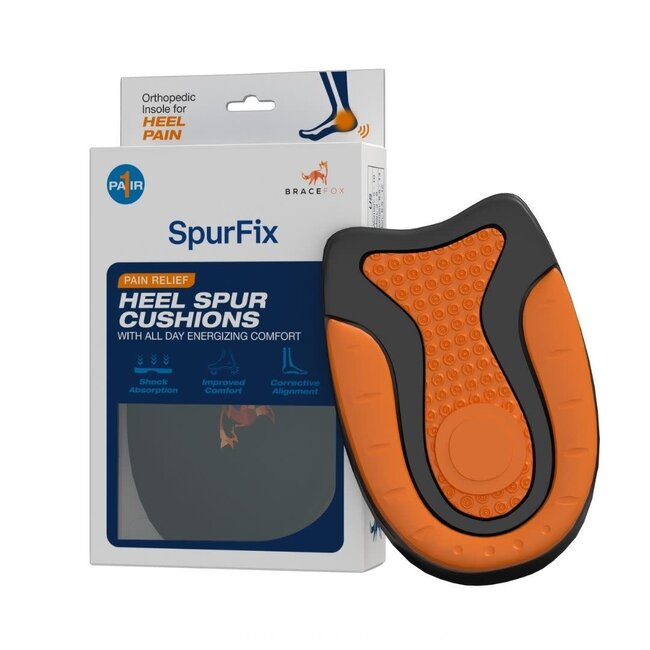 Bracefox Hielspoor Inlegzool ‘Spurfix’ – Gelzooltje